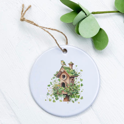 Clover Bird House - St. Patrick's Day Ornament