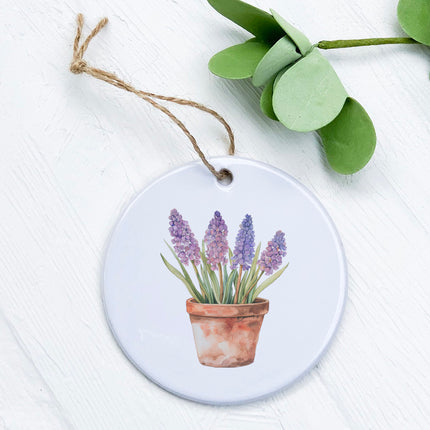 Potted Hyacinths - Spring Ornament