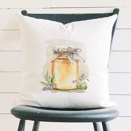 Jarred Honey - Square Canvas Pillow