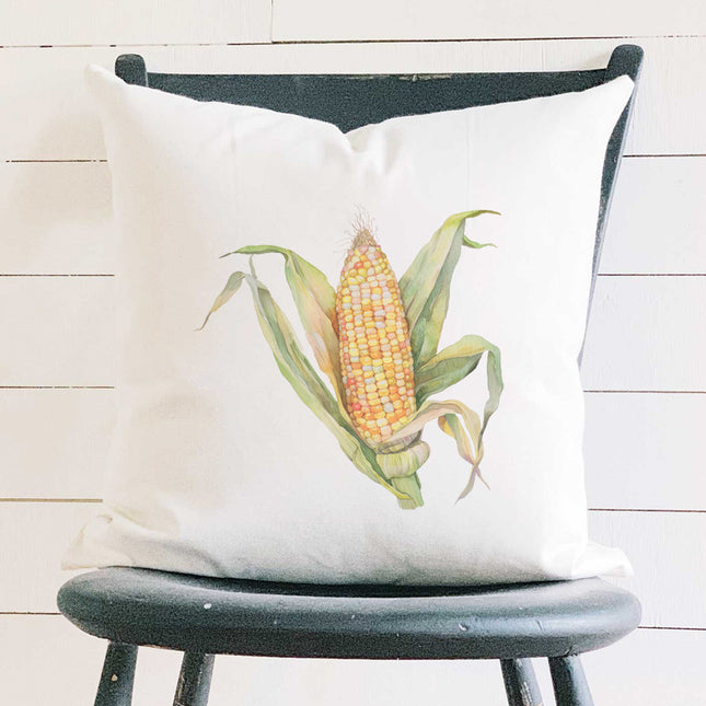Corn Cob - Customizable Square Canvas Pillow