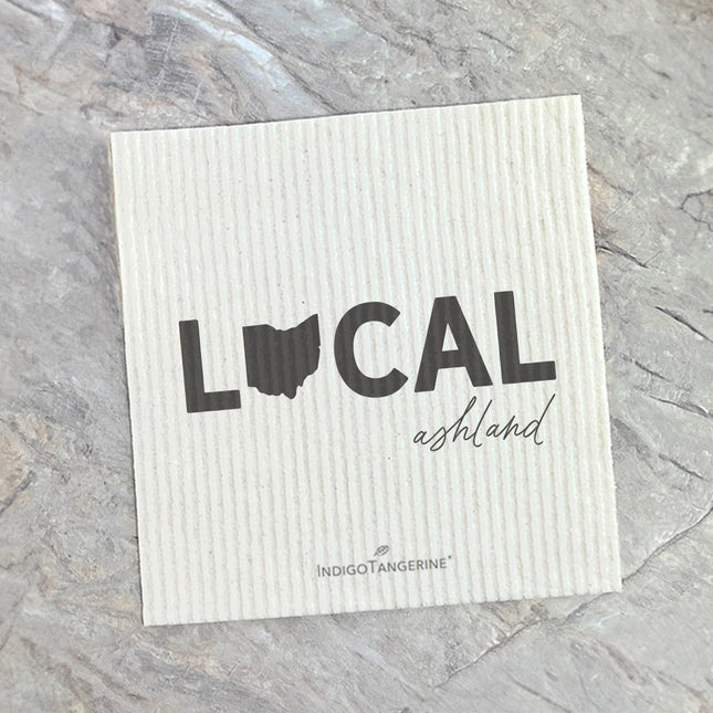 Local State and City - Custom Swedish Dish Cloth