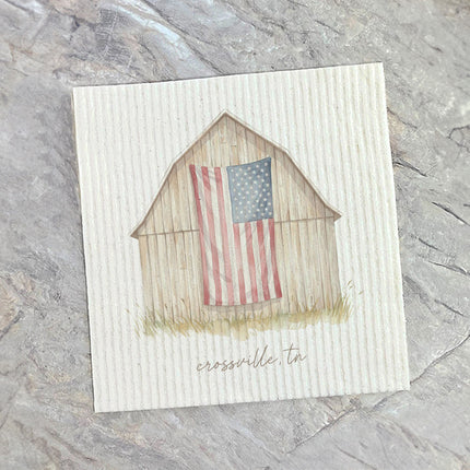 Americana Barn - Custom Swedish Dish Cloth