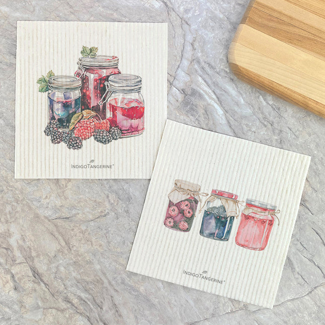 Berry Jams - 2pk Swedish Dish Cloth