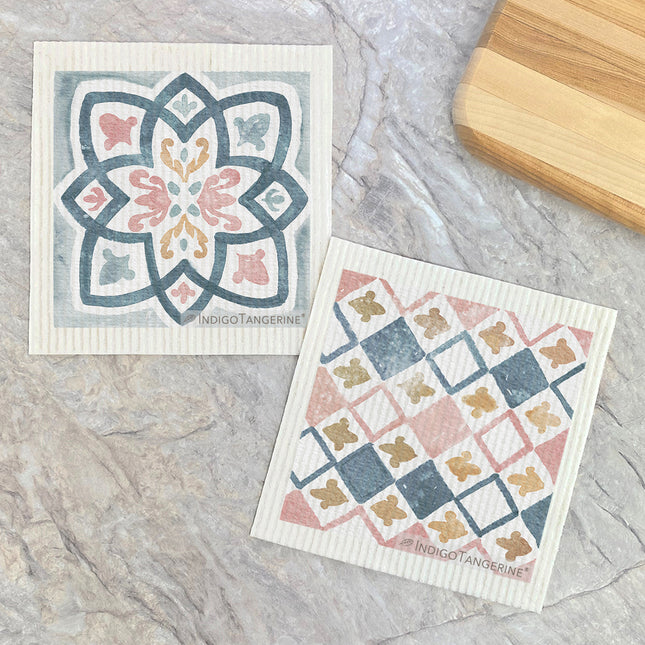 Talavera Tiles  - 2pk Swedish Dish Cloth
