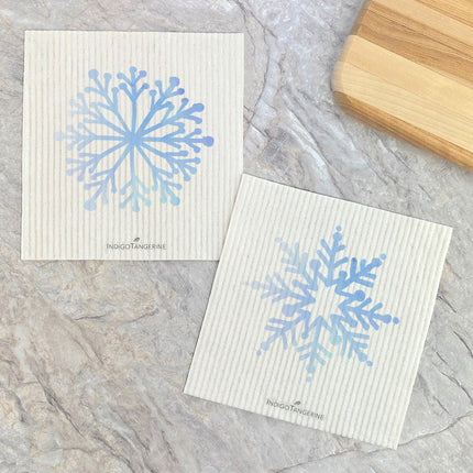 Snowflakes  - 2pk Swedish Dish Cloth