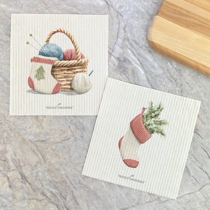 Fairytale Stockings  - 2pk Swedish Dish Cloth