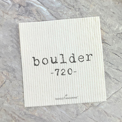 Area Code - Custom Swedish Dish Cloth