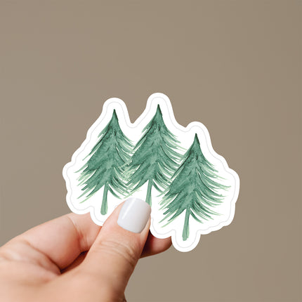 Three Tree's - Vinyl Sticker