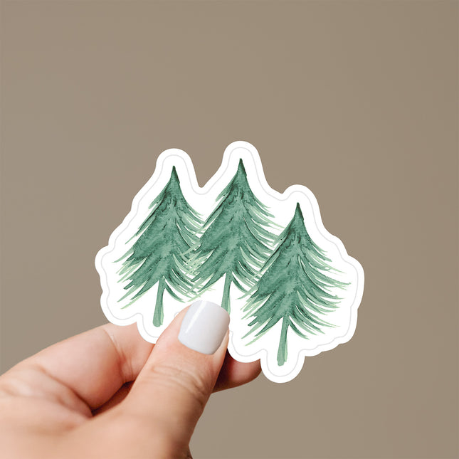 Three Tree's - Vinyl Sticker