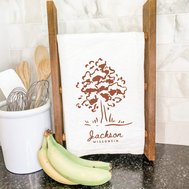 Simple Tree - Custom Cotton Tea Towel