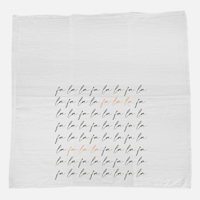Fa-La-La-La-La - Christmas Cotton Tea Towel