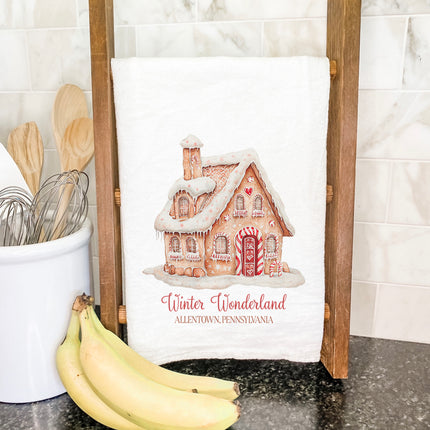 Winter Wonderland - Custom Cotton Tea Towel