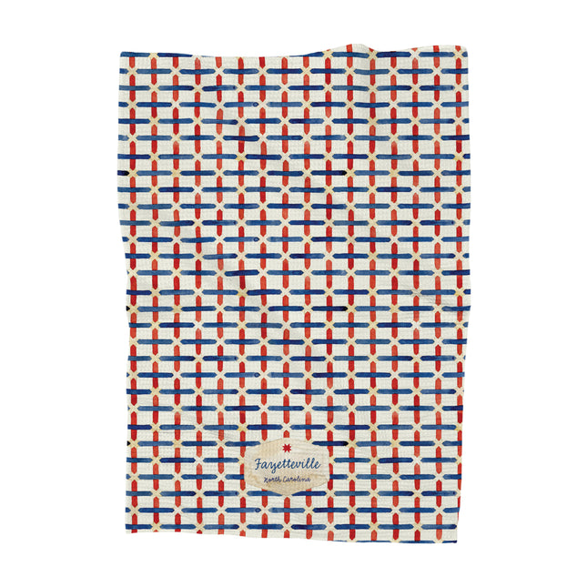 Heritage Lattice - Custom Waffle Weave Towel