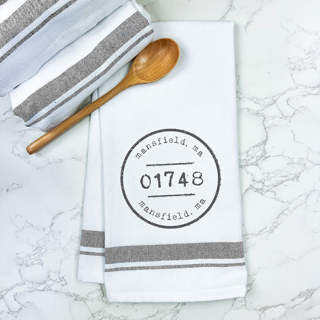 Postmark Stamp - Custom Premium Farmhouse Towel