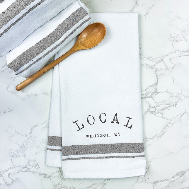 LOCAL City, State - Custom Premium Farmhouse Towel
