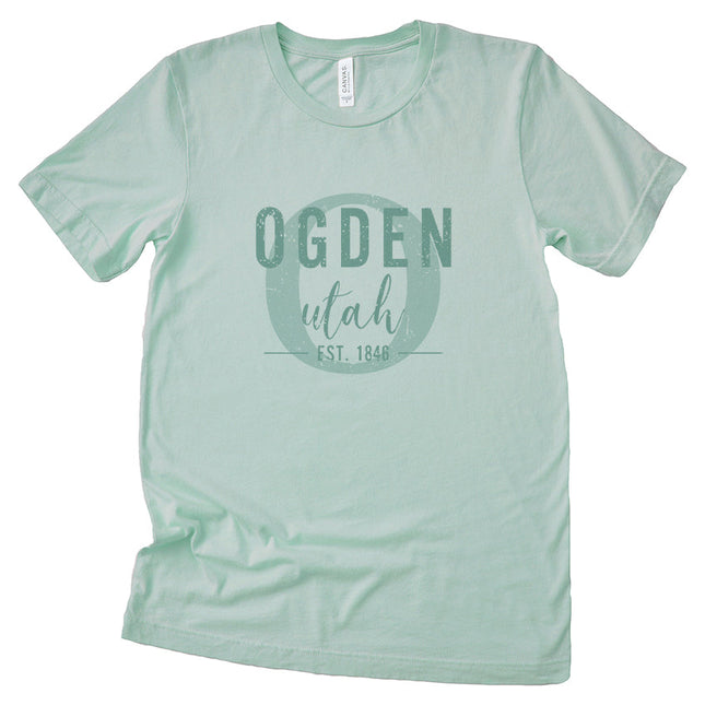 City and State w/ Initial - Custom T-Shirt