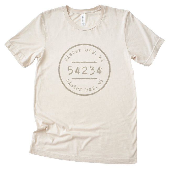 Postmark Stamp City/State/Zip - Custom T-Shirt