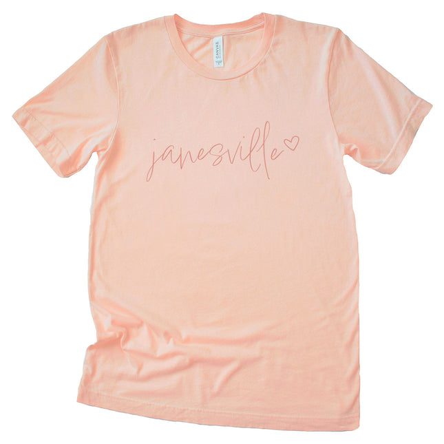 Cursive Heart - Custom T-Shirt