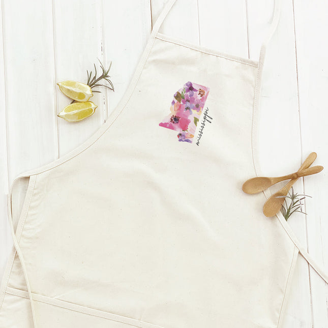 Floral State - Custom Women's Apron