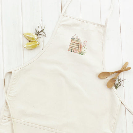 Spring Book Stack - Women's Apron