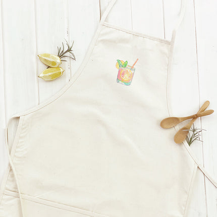 Pink Lemonade - Summer Women's Apron