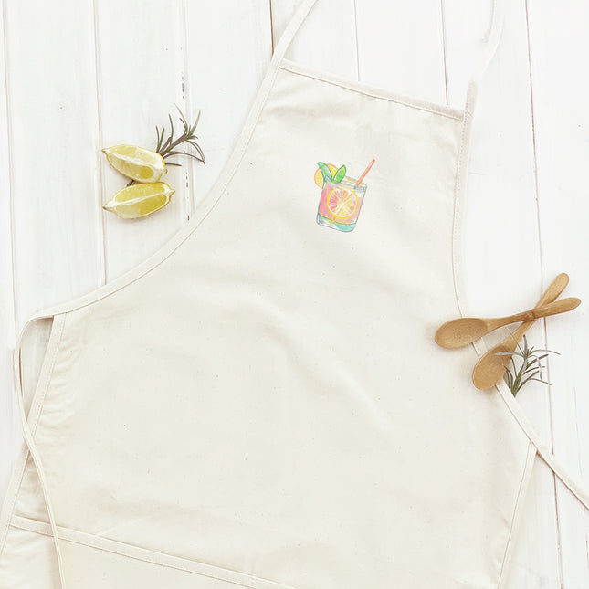 Pink Lemonade - Summer Women's Apron