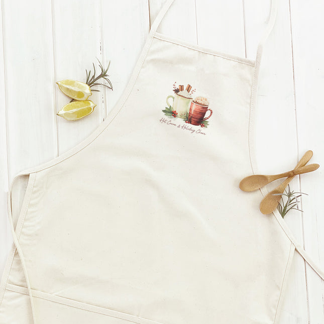 Hot Cocoa and Holiday Cheer - Winter Women's Apron