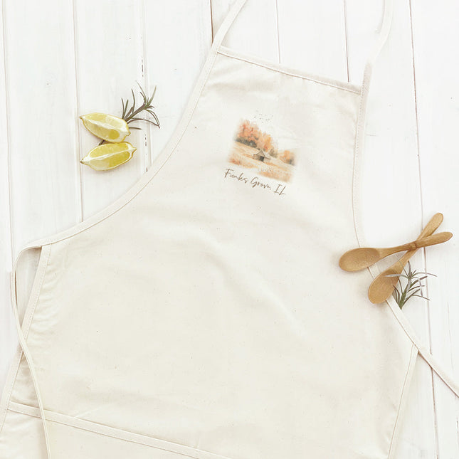 Fall Field Barn - Custom Women's Apron