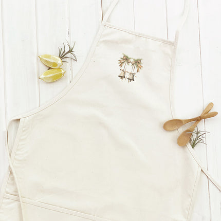 Pine Boughs and Bells - Customizable Women's Apron