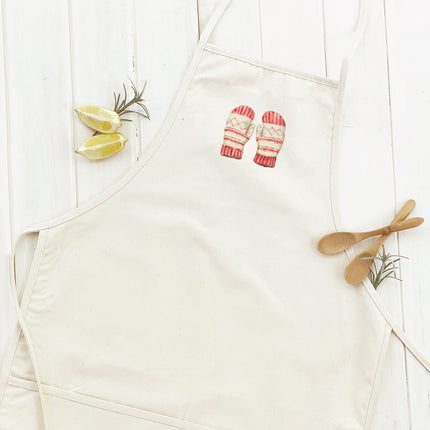 Woolen Mittens - Customizable Women's Apron