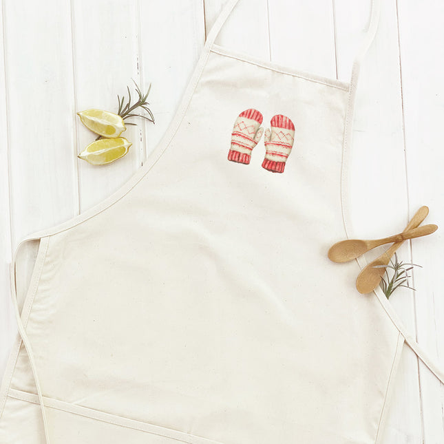 Woolen Mittens - Customizable Women's Apron