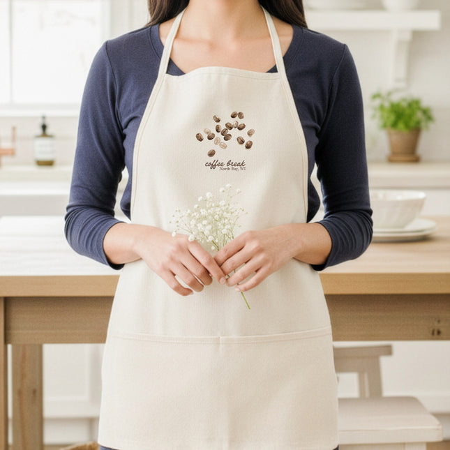 Coffee Break - Custom Women's Apron