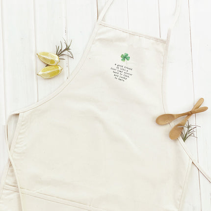 A Good Friend - St. Patrick's Day Women's Apron