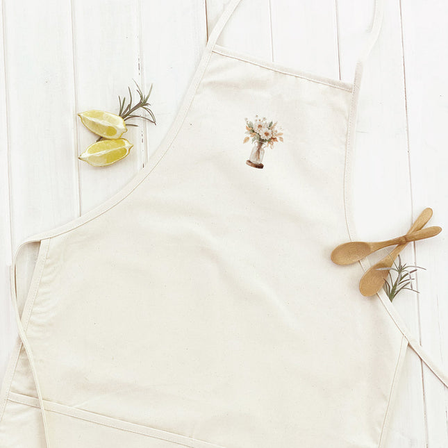 Harvest Florals - Fall Customizable Women's Apron