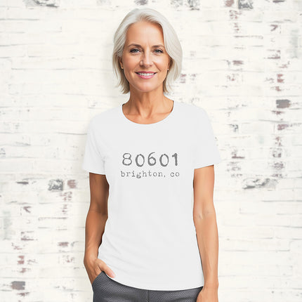 Zip Code - Custom Women's T-Shirt