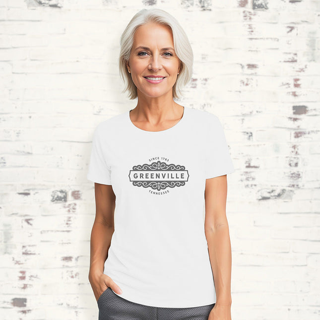 Ornamental City, State - Custom Women's T-Shirt