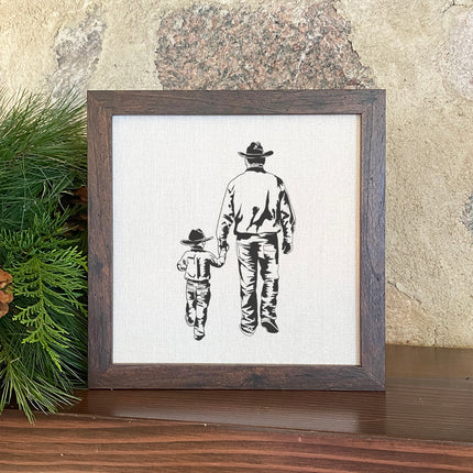 Just Like Dad - Father's Day Framed Sign