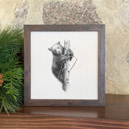 Hand Drawn Bear Cub