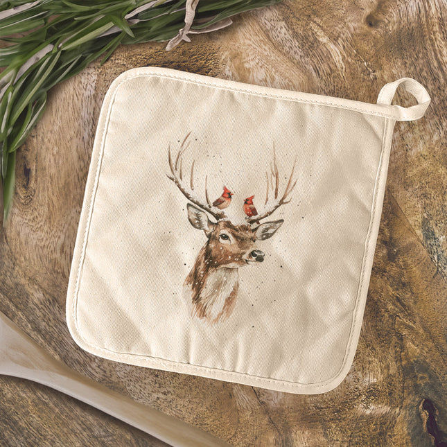 Cardinal Crown - Customizable Cotton Pot Holder