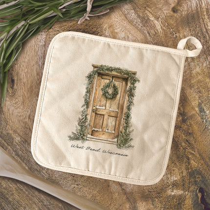 Pinehaven Door - Custom Cotton Pot Holder