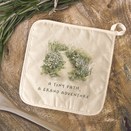 A Tiny Path - Spring Cotton Pot Holder