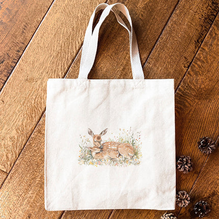 Doe & Fawn - Spring Canvas Tote Bag