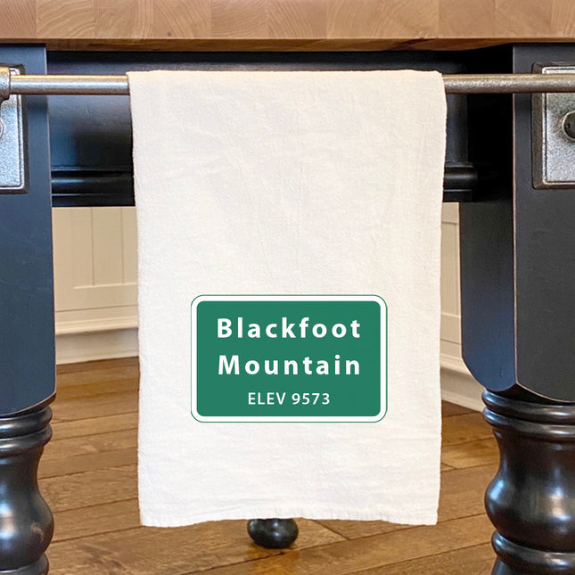 Elevation Sign - Custom Cotton Tea Towel