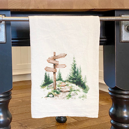 The Signpost - Cotton Tea Towel