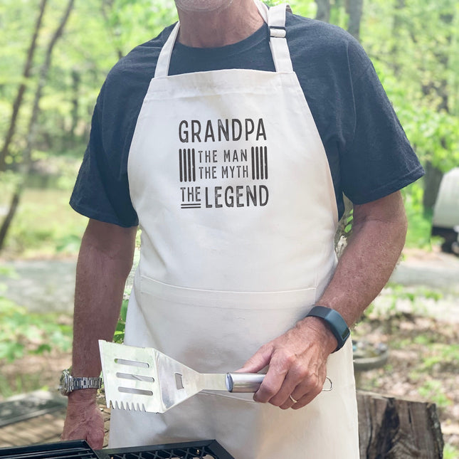 Grandpa The Legend - Father's Day Men's Apron