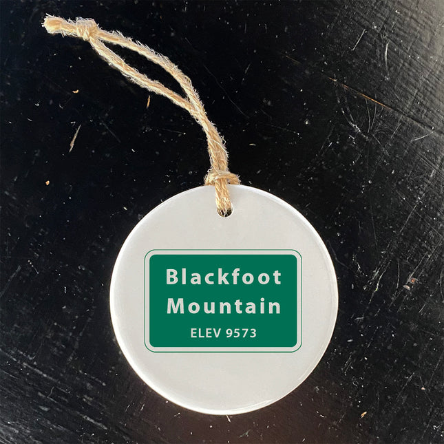 Elevation Sign - Custom Ornament