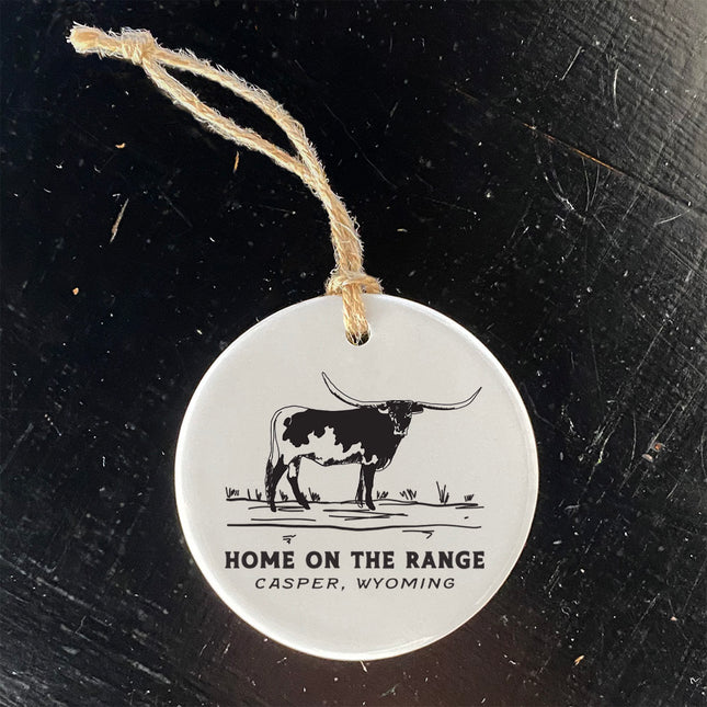 Home on the Range - Custom Ornament