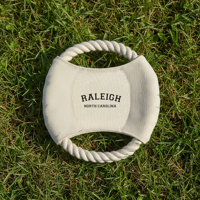 Classic Arched City/State - Custom Pet Rope Disc