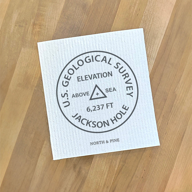 US Geological Society - Custom Swedish Dish Cloth
