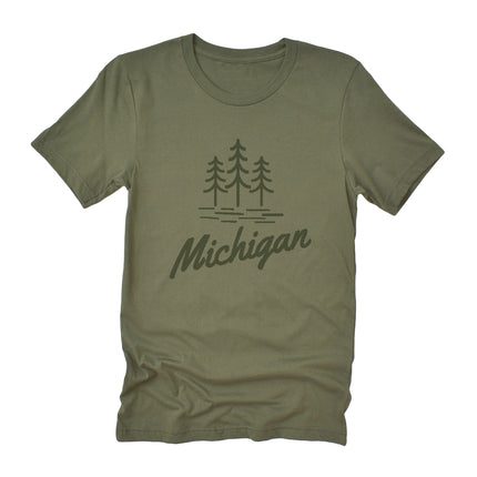 State with Trees - Custom T-Shirt